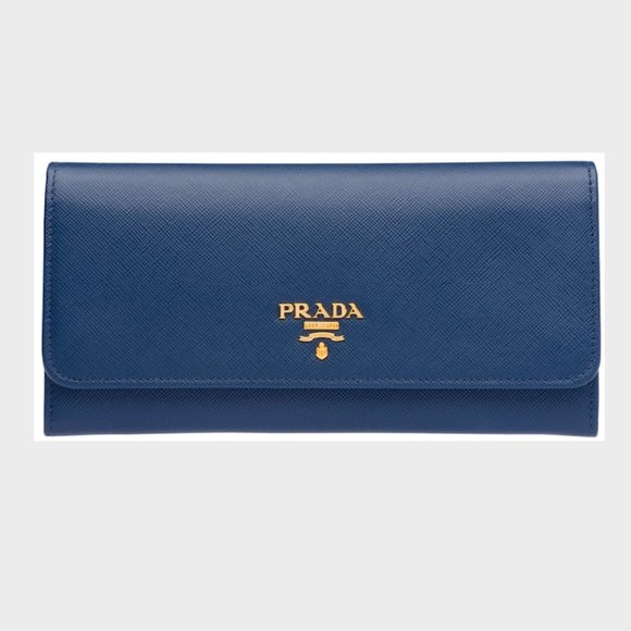 Prada Large Saffiano Leather Wallet